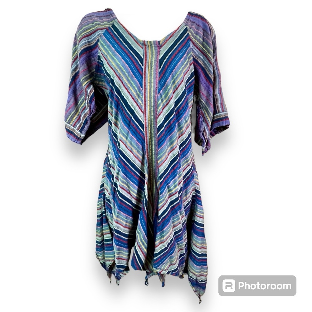Rainbow Scarf Dress